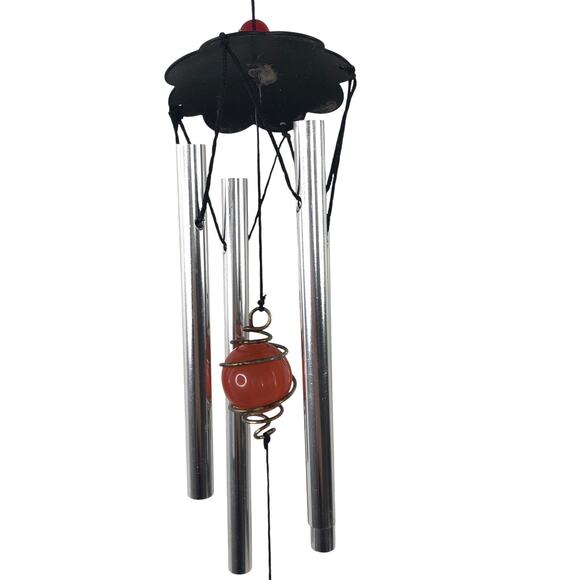 Betty Boop Metal Wind Chime Flirty Red Dress 22” Nice Tune - Picture 4 of 7